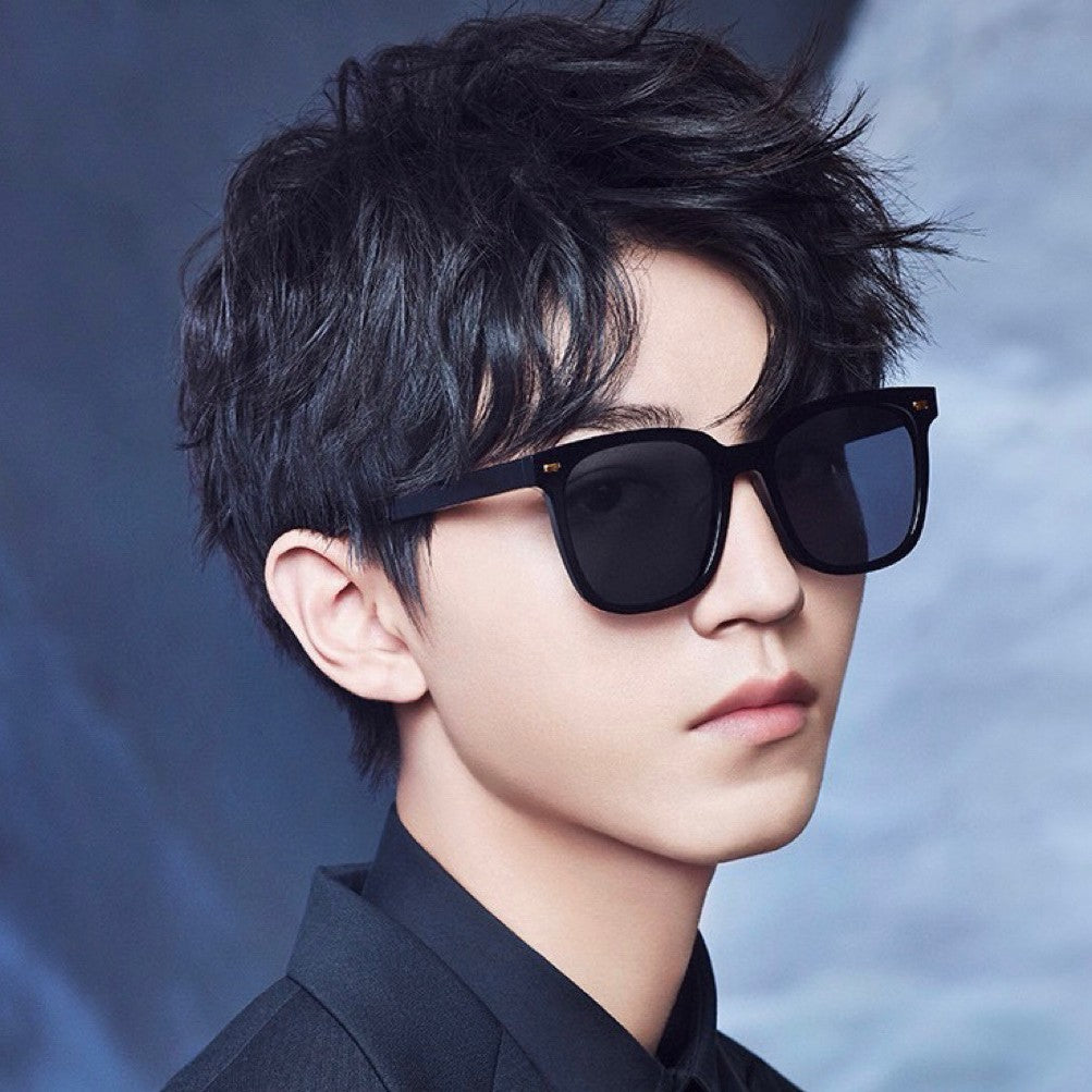 Wholesale Cool street style sunglasses for women,  large frame,  versatile polarized sunglasses for men